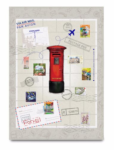 Posting Boxes of Singapore Collection - Tea Towel (CSGPO005)