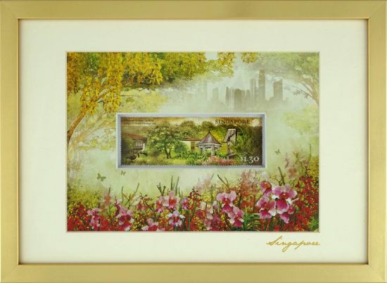 City in A Garden Collection - Singapore Orchids Art Print (CSCIG003)