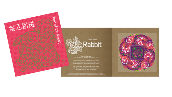 Zodiac Series - Rabbit Collectors' Sheet (with Red Packets) (CSA23CS) 