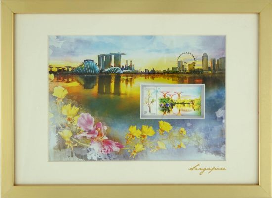City in A Garden Collection - Marina Bay Skyline Artprint (CSCIG002)