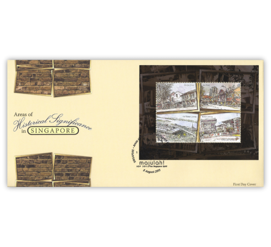 2011 - National Day "Areas of Historical Significance in Singapore" (CSL11PM)