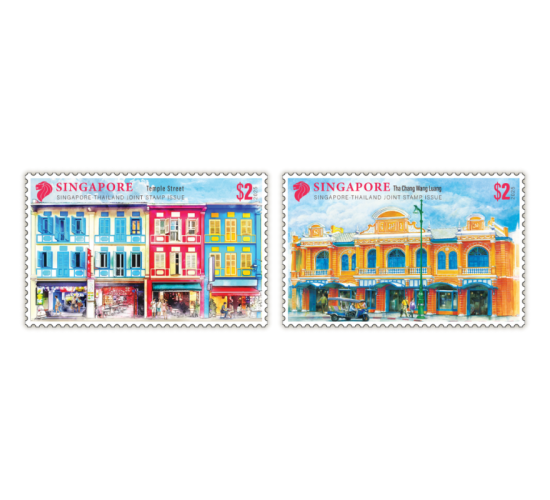 Singapore-Thailand JSI Complete set of stamps (CSJ25AST) 