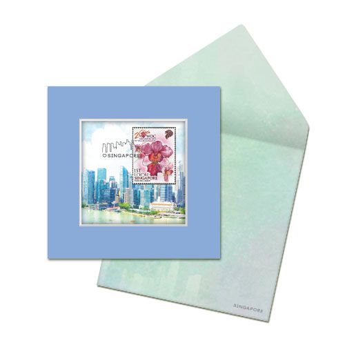 City in a Garden II Collection - Central Business District Greeting Card (CSCG2GC3)