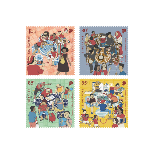 Together, As One United People - Stamp Set (CSG24AST)