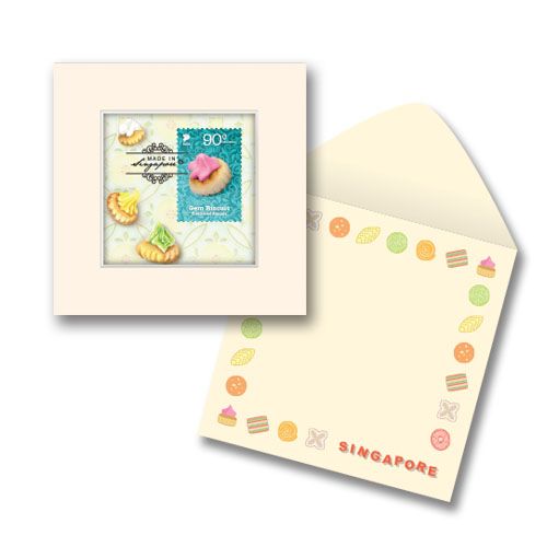 Local Delights Collection - Gem Biscuit Greeting Card (CSLDLB01)