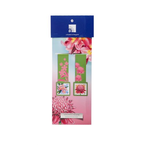 Flora & Fauna Magnet Bookmark- Pink (CSGFT008)