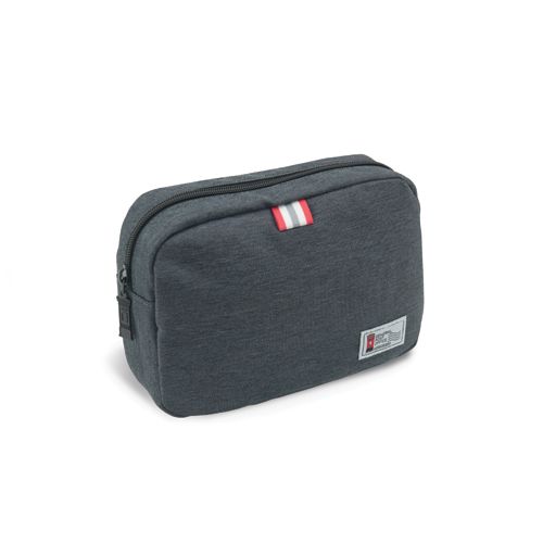 Posting Boxes of Singapore Collection - Pouch (Charcoal Black)(CSGPO035)