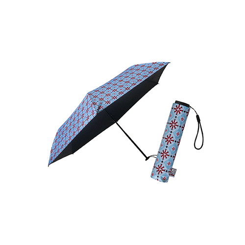 The Peranakan Lifestyle Collection - Light Weight Umbrella (light blue)(CSPNK006)