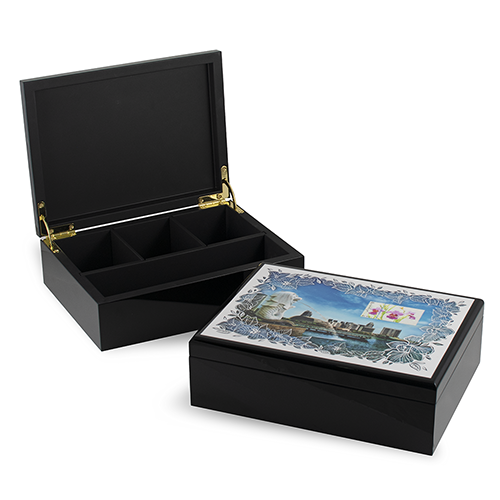Singapore Flowers Collection II - Lacquer Box (CSSFLBOX)