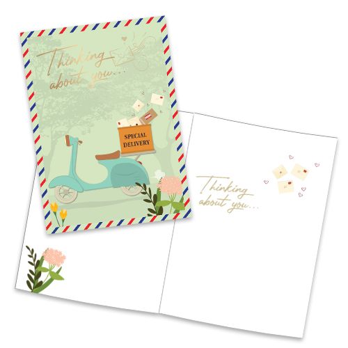 Thinking about you greeting card (CSGNCPC4)