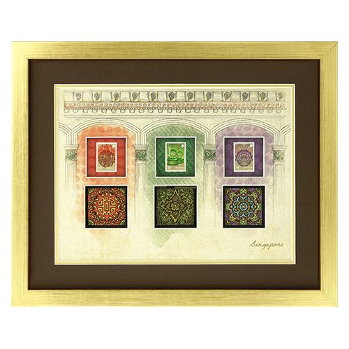 Singapore Traditional Sites -  Cultural  Motifs (Frame) (CSTRS001)