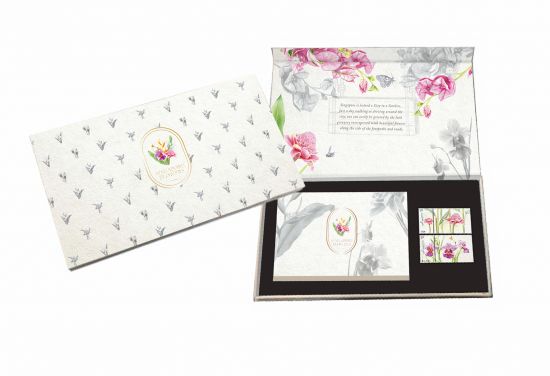 Singapore Flowers Collection Folder and Magnet set (CSSFMSET)
