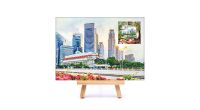 City in a Garden II Collection - Central Business District Canvas Print (CSCG2CF3)