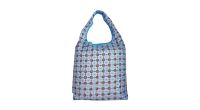 The Peranakan Lifestyle Collection - Shopping Foldable Bag (light blue) (CSPNKL04)