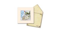 Singapore Traditional Sites - Kampong Glam Greeting card (CSTRS013)