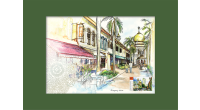 Singapore Traditional Sites - Kampong Glam Print (CSTRS005)