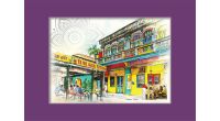 Singapore Traditional Sites - Little India Print  (CSTRS006)