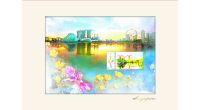 City in A Garden Collection - Marina Bay Skyline Print (Paper Frame) (CSCIG009)
