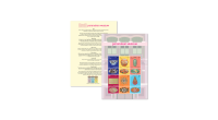 Peranakan Museum Special stamp sheet with designed backing card (consists of all the 12 stamps) (CSL24SPK)