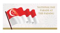 National Day Parade at The Padang Presentation Pack with Stamps & Miniature Sheet (CSJ23PR) 