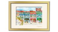 The Peranakan Collections- Shophouses Artprint 3 (CSPNKF06)