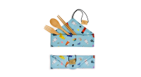 Posting Boxes of Singapore Collection - 3 pieces Cutlery Set with Pouch (CSGPO047)