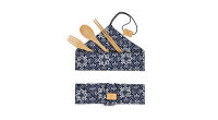 The Peranakan Lifestyle Collection - 3 pieces Cutlery Set with Pouch (CSPNKL01)