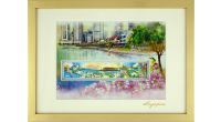 City in A Garden Collection - Singapore River Artprint (CSCTG002)