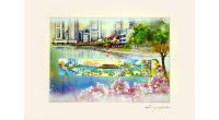City in A Garden Collection - Singapore River Print (CSCIG005)
