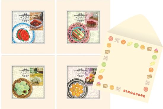 Local Delights Collection - Local Dessert Greeting Card (Sets of 4 design) (CSLCL003)
