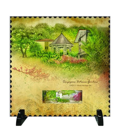 Botanic Garden Stamps Lacquer Frame (CSGSR007)