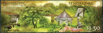 Botanic Garden Stamp Magnet (Band Stand) (CSCOV006)