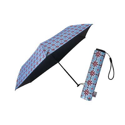 The Peranakan Lifestyle Collection - Light Weight Umbrella (light blue)(CSPNK006)