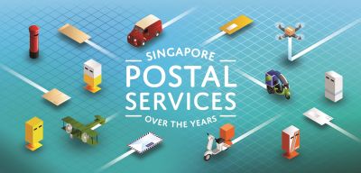 Singapore Postal Services Over the Years Presentation Pack with Stamps (CSL23PR) 
