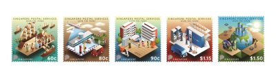 Singapore Postal Services Over the Years Complete Set (CSL23AST) 