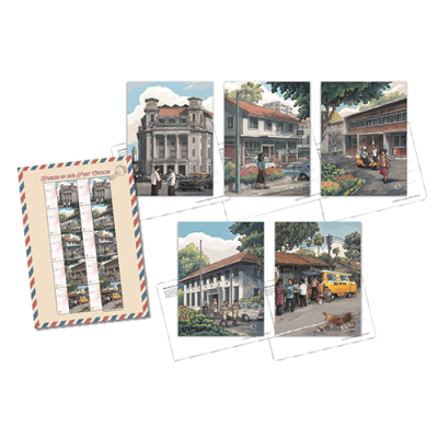 Stories of Our Post Offices Postcards and MyStamp Sheet (PCPOPPCD)