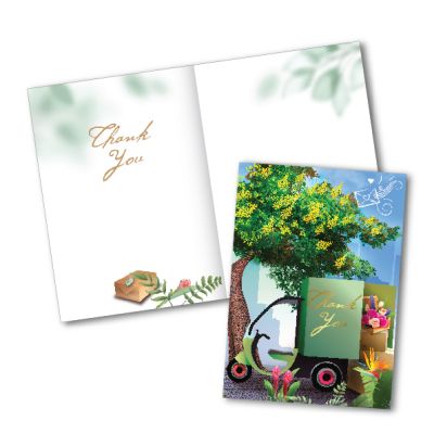 Occasions Greeting card - Thank you greeting card (CSOCNGC5)