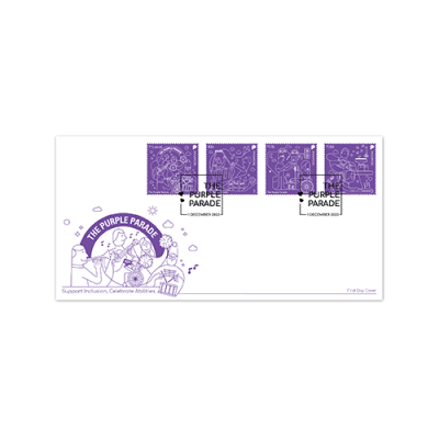 The Purple Parade FDC with Stamps (CSR23PF) *Pre-Order*