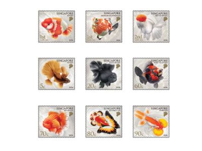 Goldfishes – Definitives Stamp Set (DSQ19AST) 