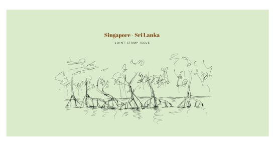 Singapore - Sri Lanka Joint Stamp Issue Presentation Pack (CSF21PR) 
