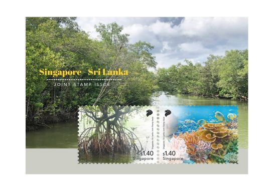 Singapore - Sri Lanka Joint Stamp Issue Miniature Sheet (CSF21MS) 