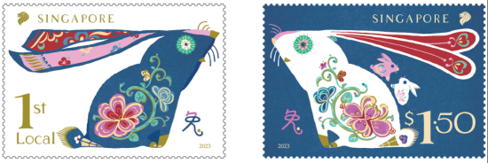 Zodiac Series - Rabbit Stamp Set (CSA23AST) 