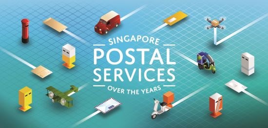 Singapore Postal Services Over the Years Presentation Pack with Stamps (CSL23PR) 