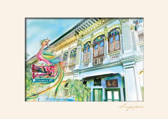 The Peranakan Collections- Shophouses Print 4 (CSPNKPF4)
