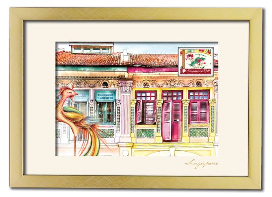The Peranakan Collections- Shophouses Artprint 2 (CSPNKF05)